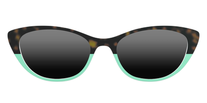 The Polarized Matcha Split Sun Top