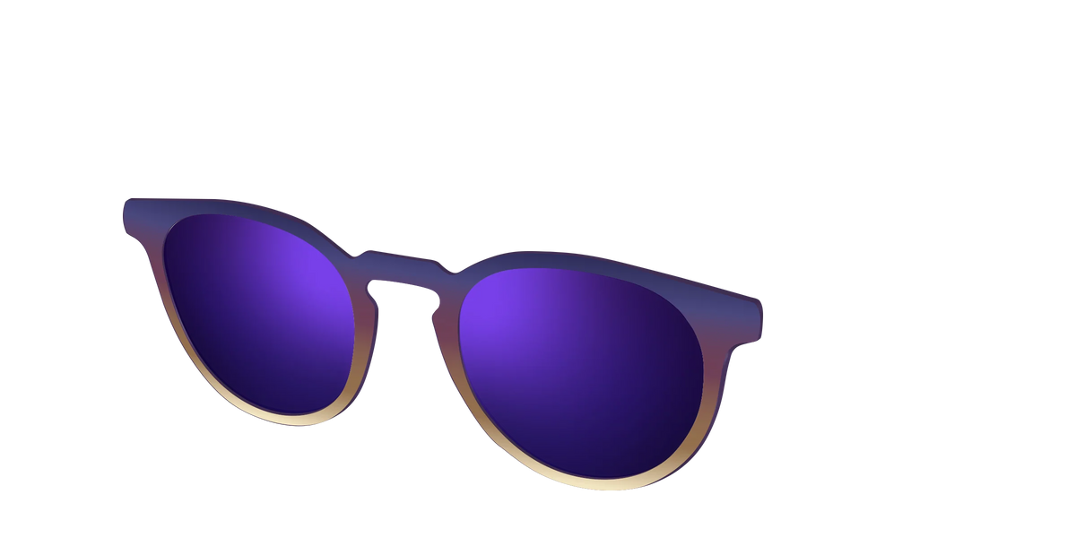 The Polarized Dusk to Dawn Gradient Sun Top