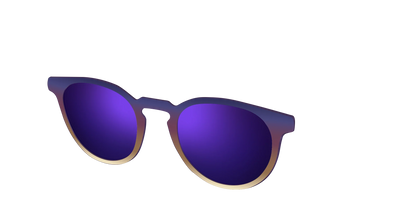 The Polarized Dusk to Dawn Gradient Sun Top