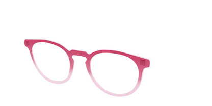 The Flamingo to Blush Gradient Crystal