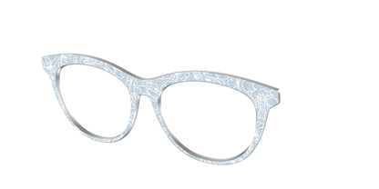 The Something Blue Floral Lace