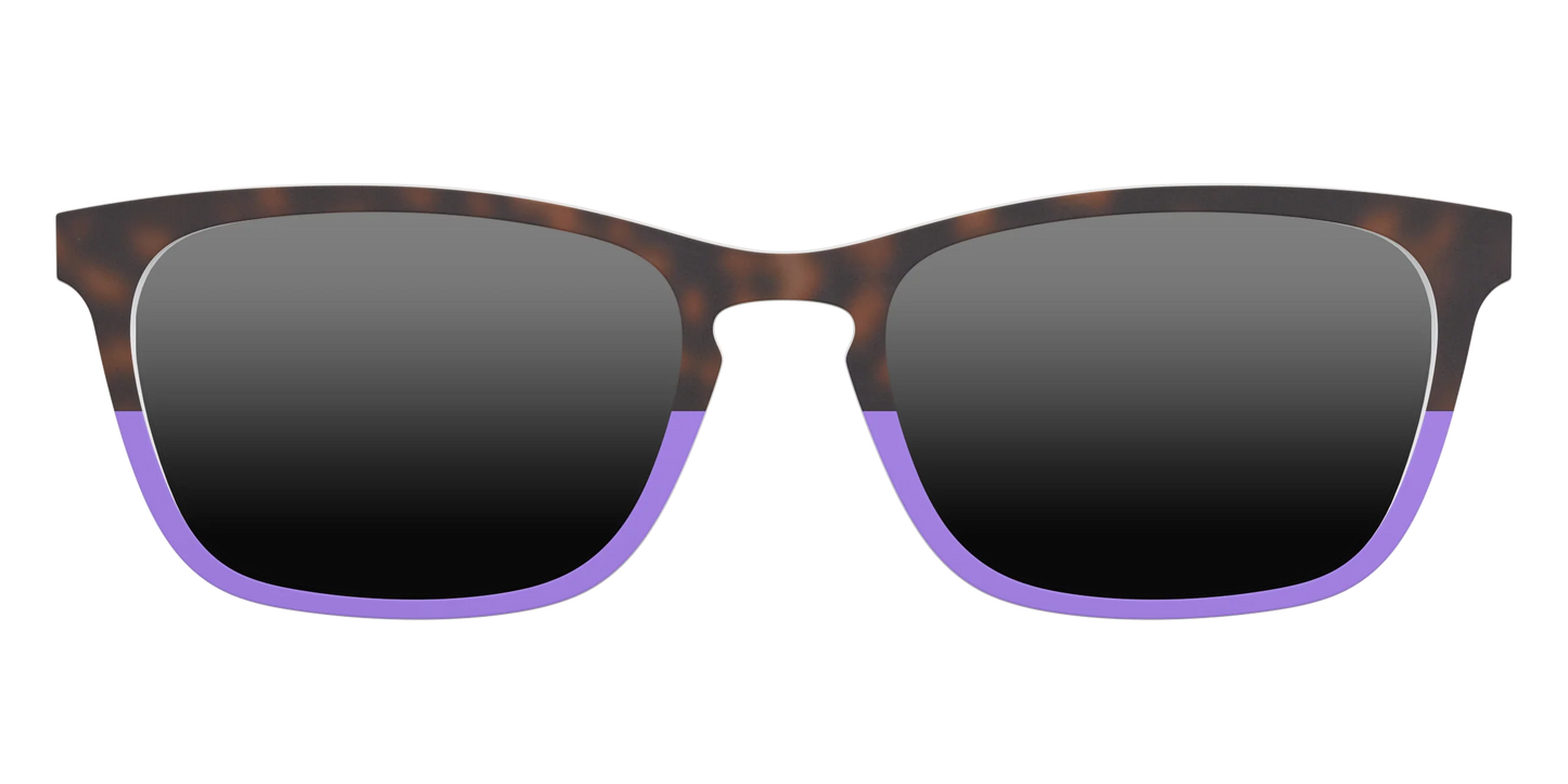 The Polarized Purple Tortoise Sun Top