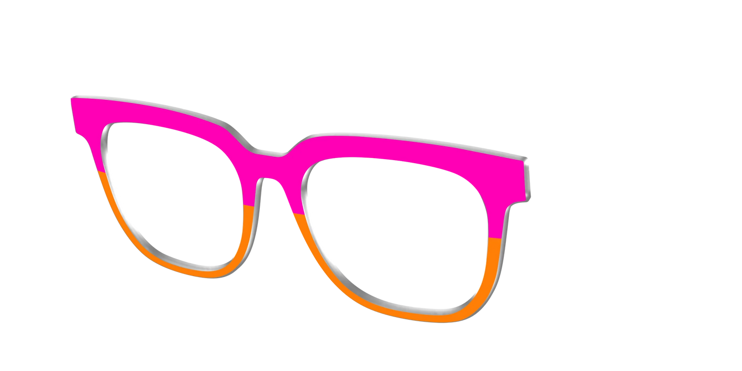 The Cerise and Tangerine Split
