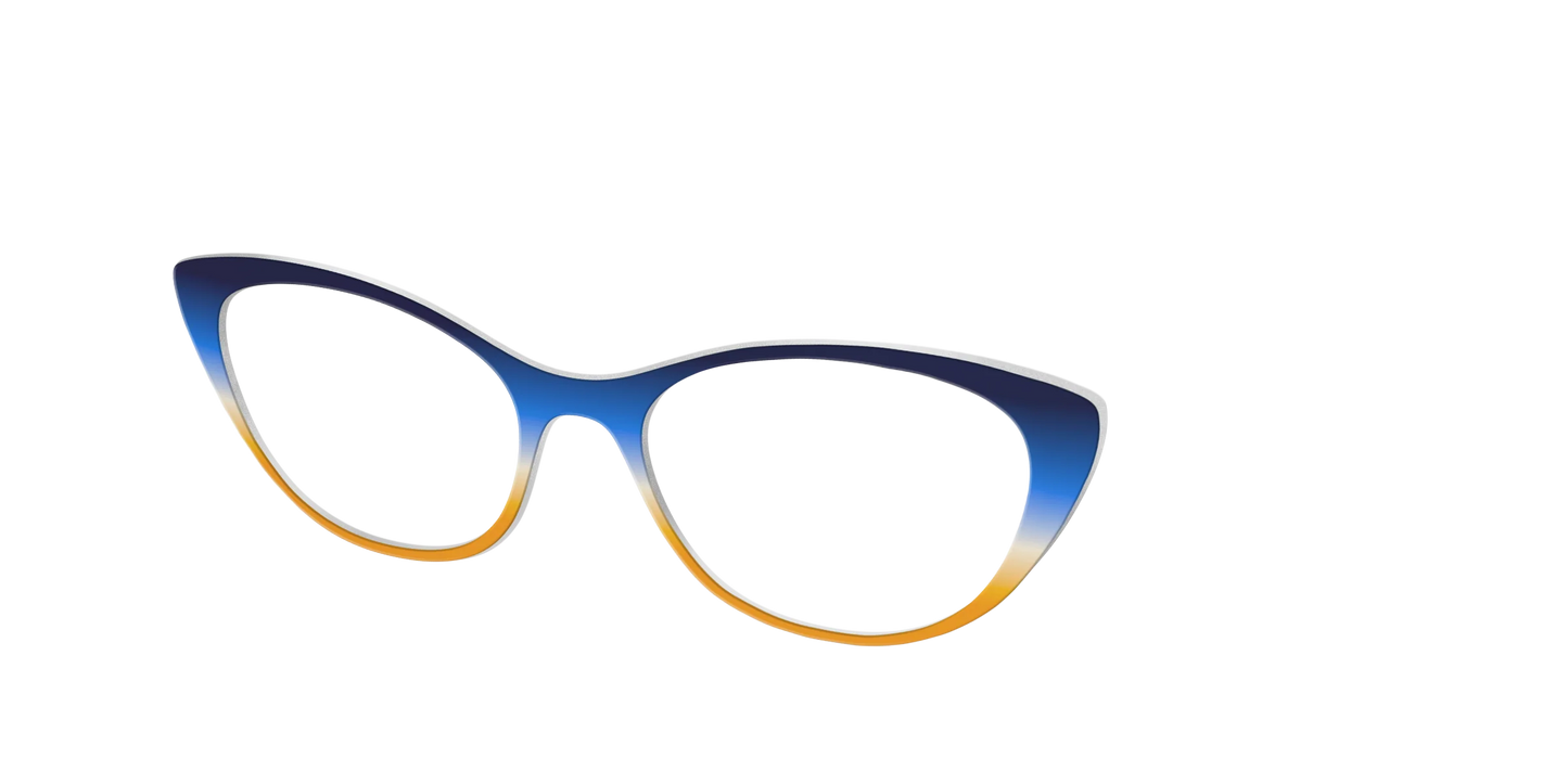 The Royal Blue to Gold Gradient