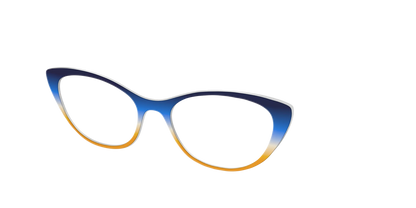 The Royal Blue to Gold Gradient