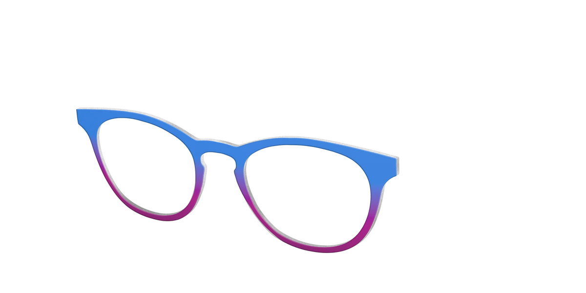 The Cornflower to Magenta Gradient