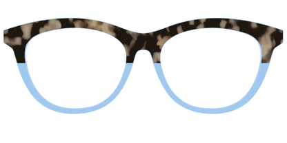 The Denim Tortoise Crystal Split