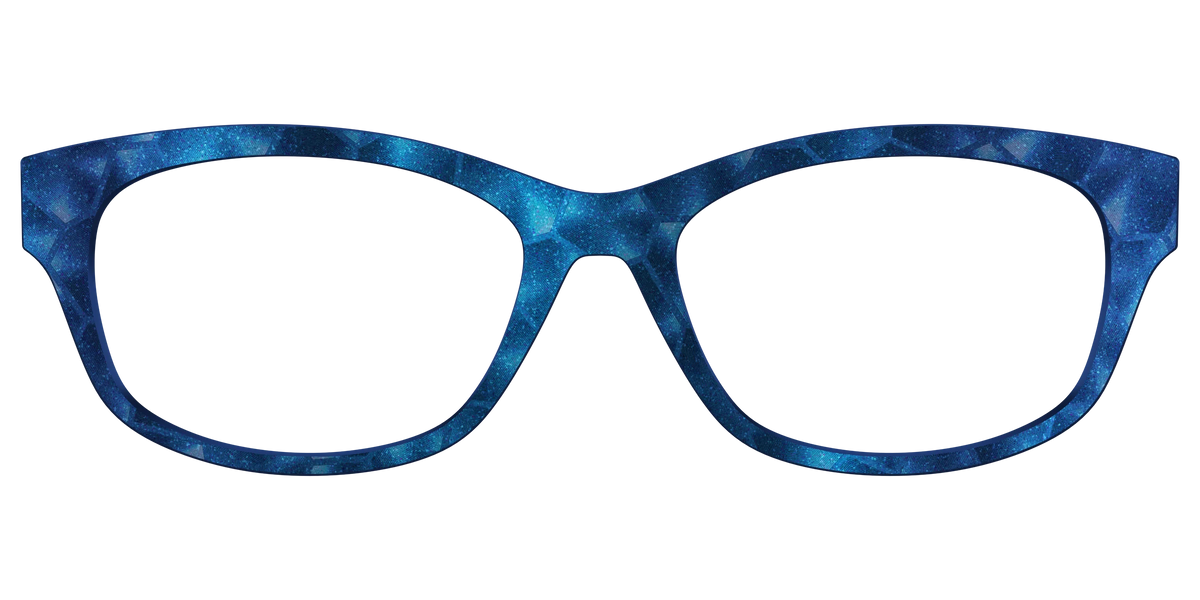 The Shimmering Cobalt Hexagons