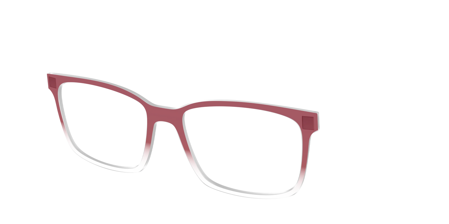 The Burgundy Gradient Crystal