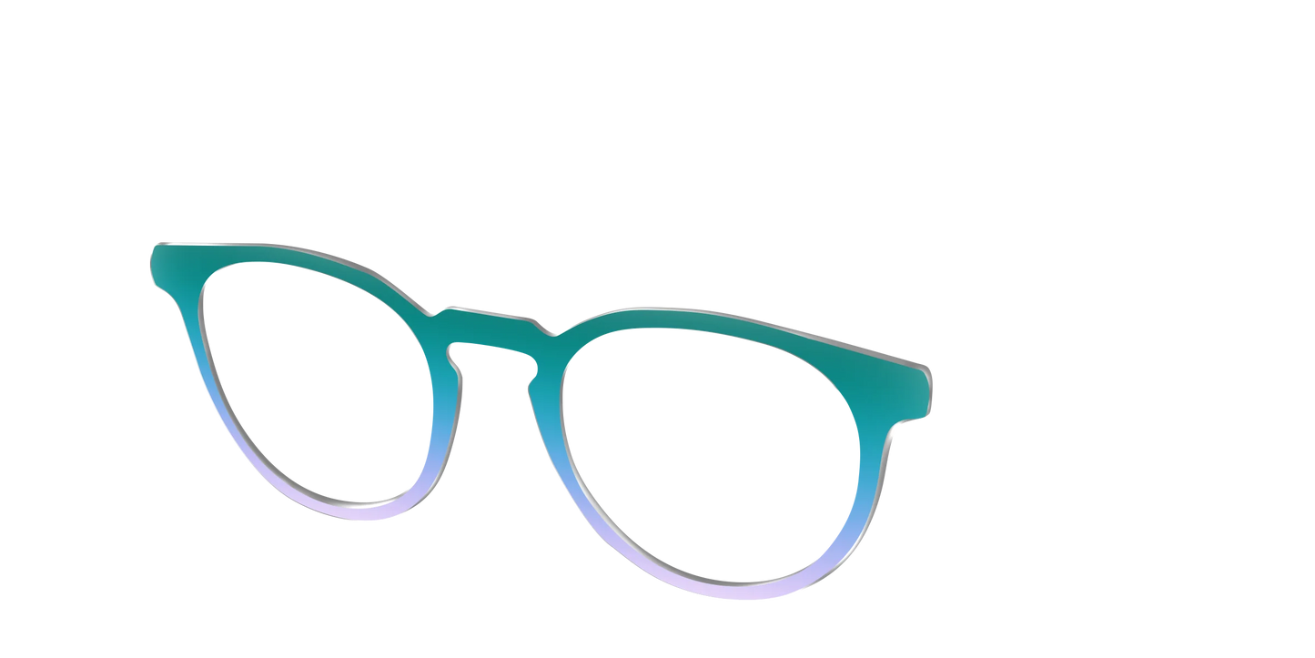The Emerald to Lilac Gradient
