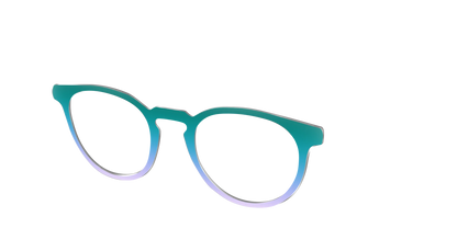 The Emerald to Lilac Gradient