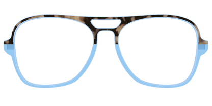 The Denim Tortoise Crystal Split