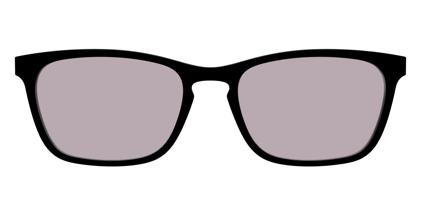 The Black with Gray Gaming Lens