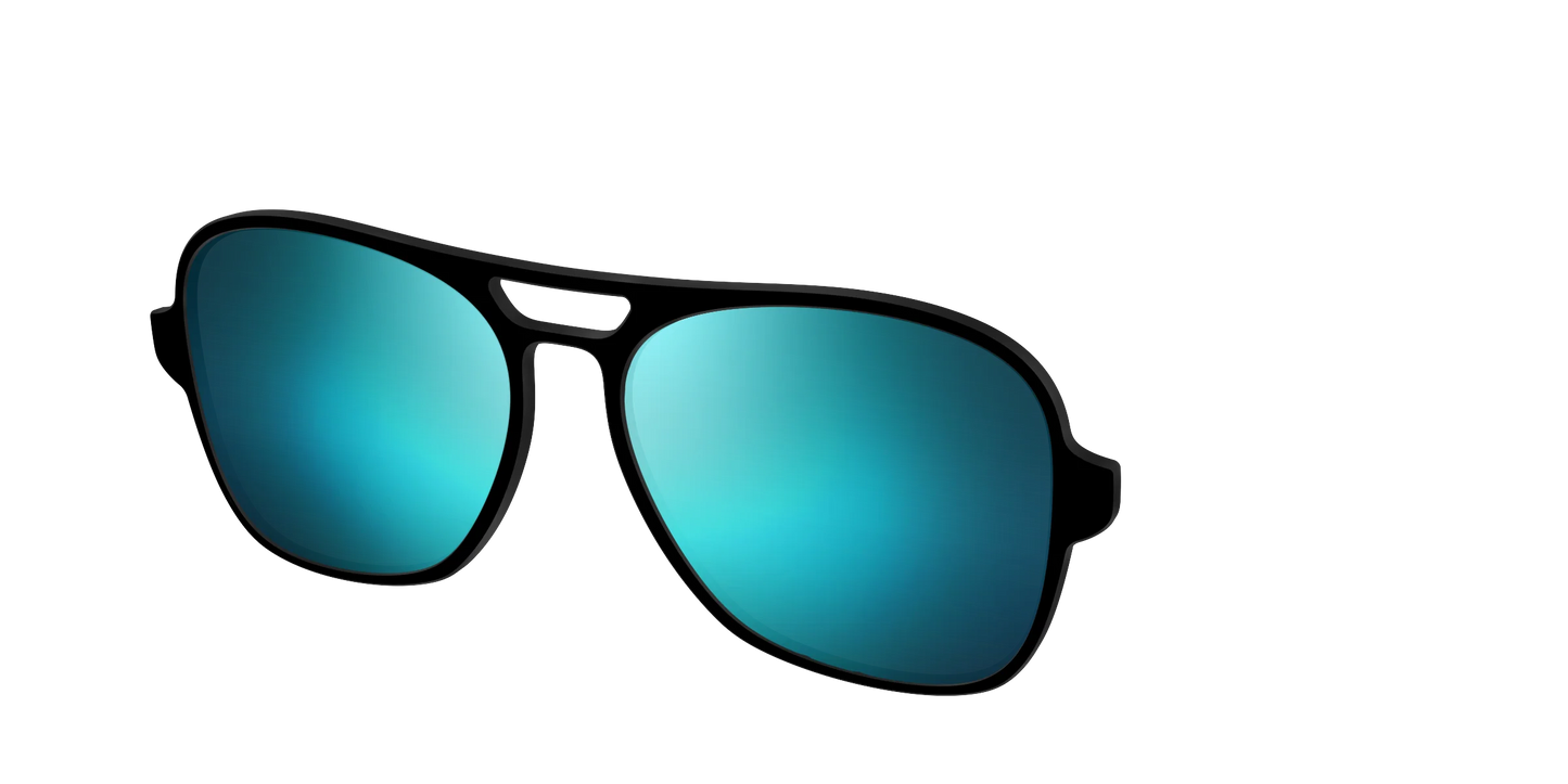 The Polarized Blue Reflective Sun Top