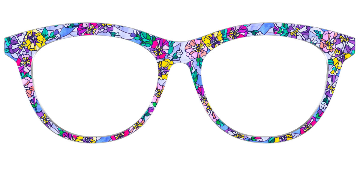The Pansy Stained Glass