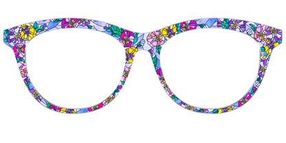 The Pansy Stained Glass