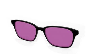 The Black with Violet Golf Lens