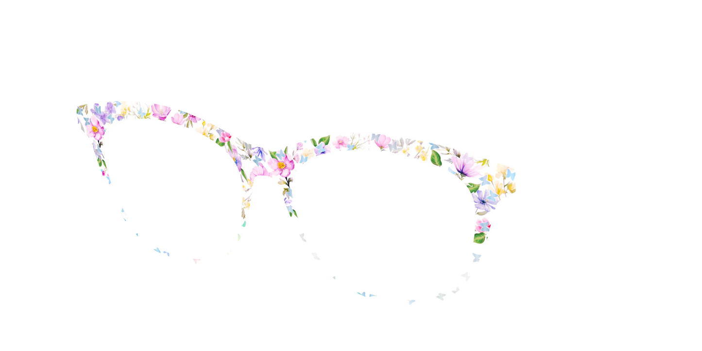The Delicate Flower Crown with Butterfly Glitter