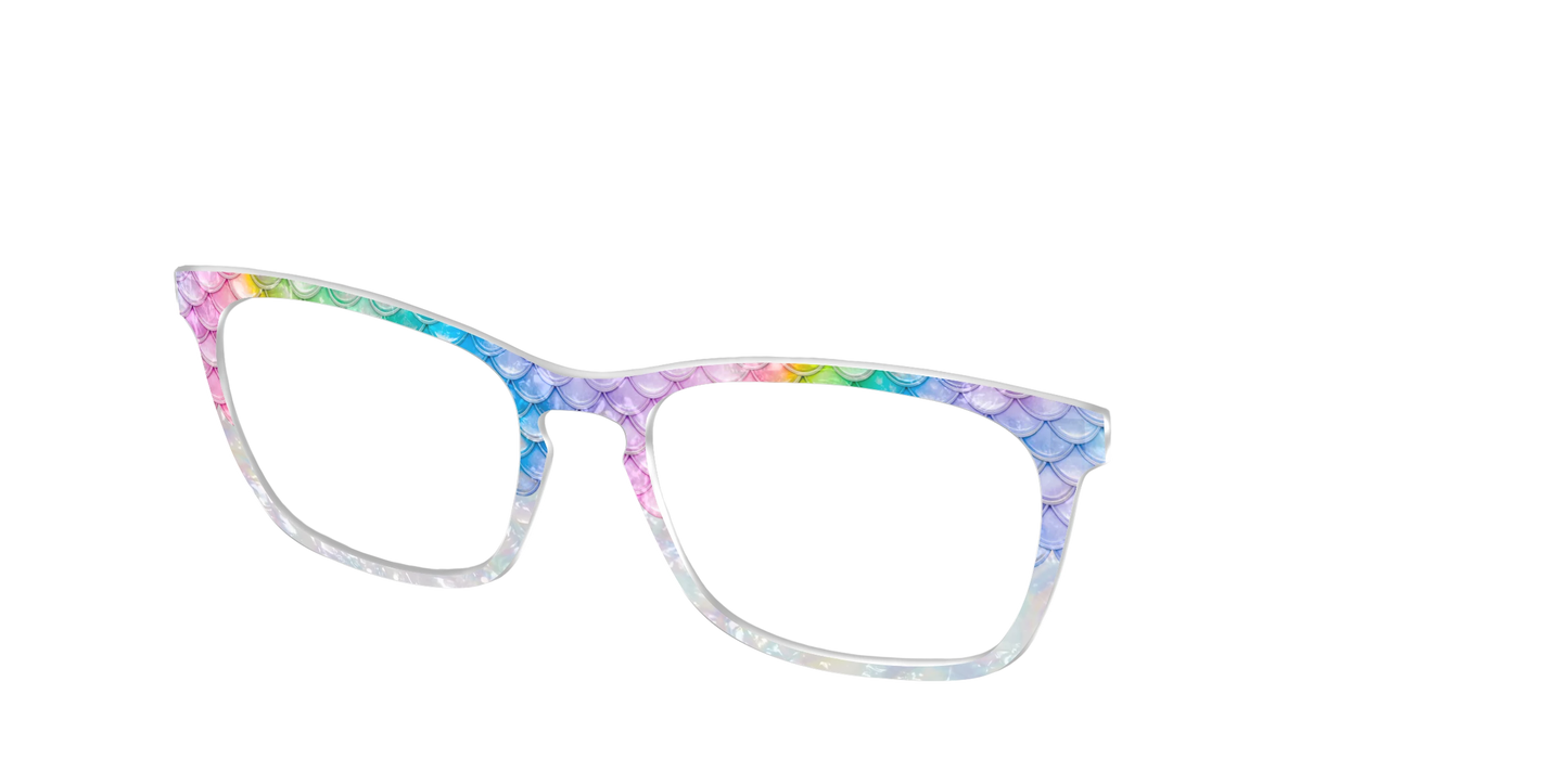 The Rainbow Pearl Scales Crystal