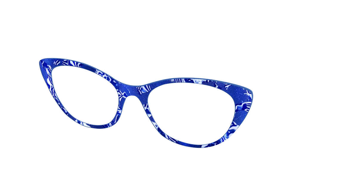 The Navy Shimmer Mosaic