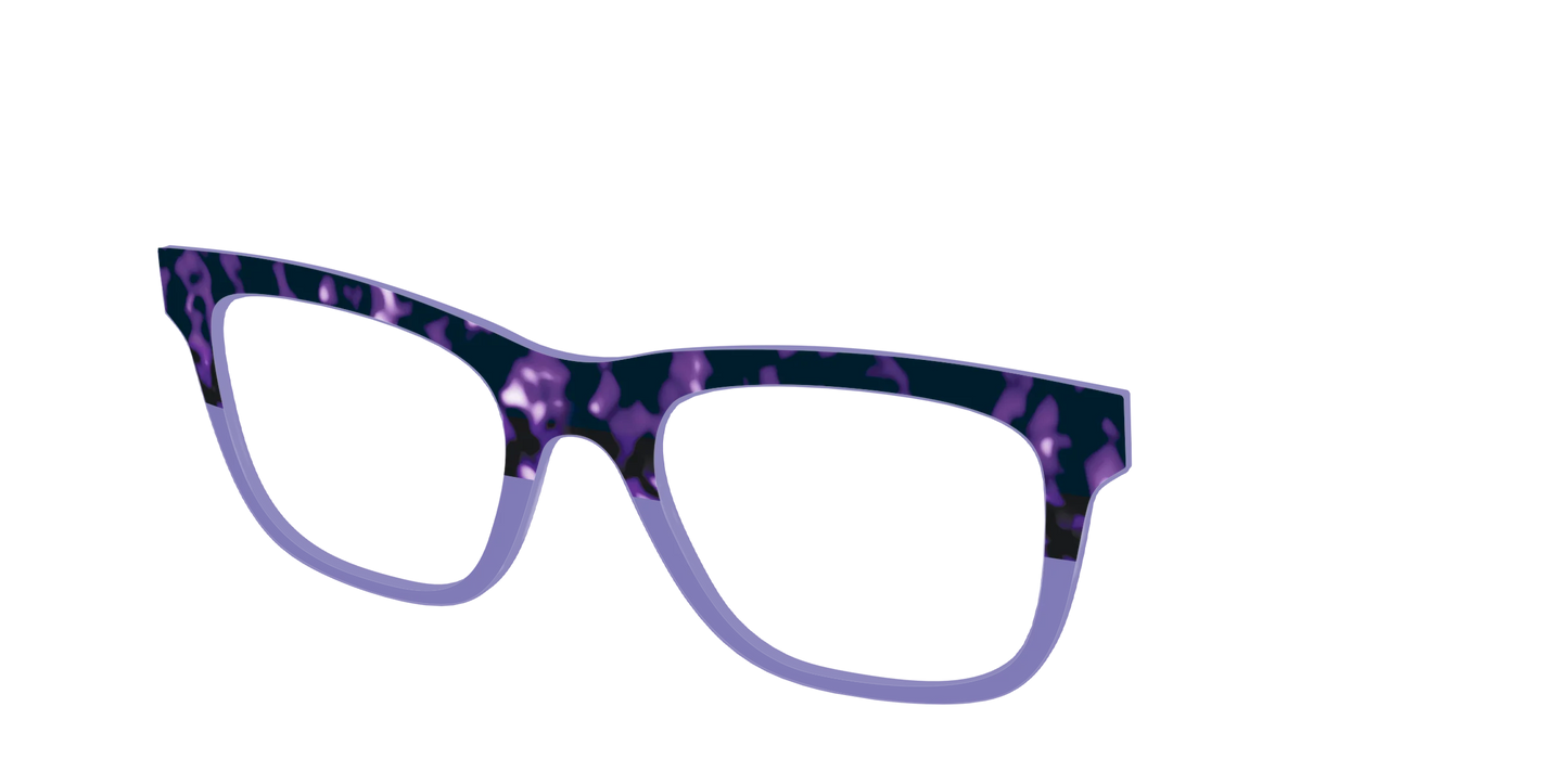The Iris Tortoise Crystal Split