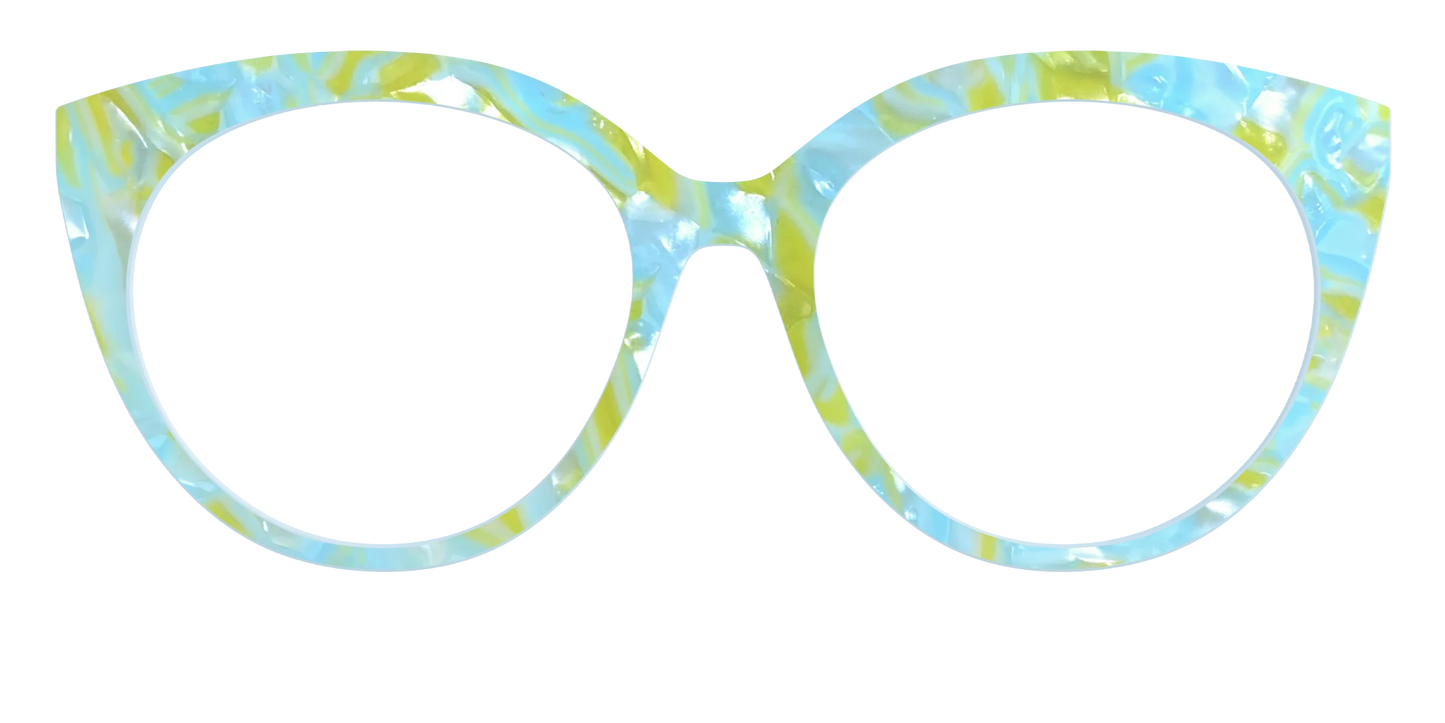 The Blue Lemonade Pearl Marble