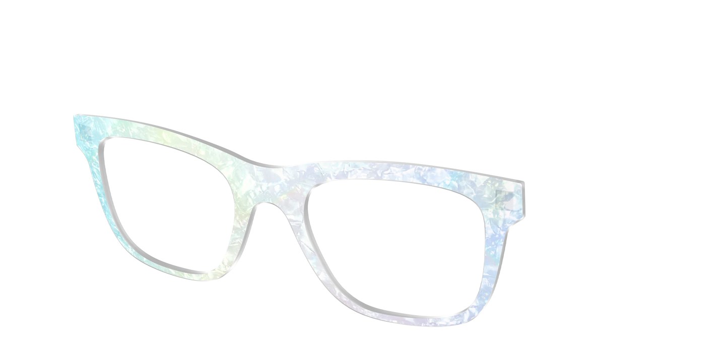The Iridescent Pearl Marble Crystal