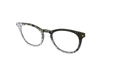 The Black & White Splatter