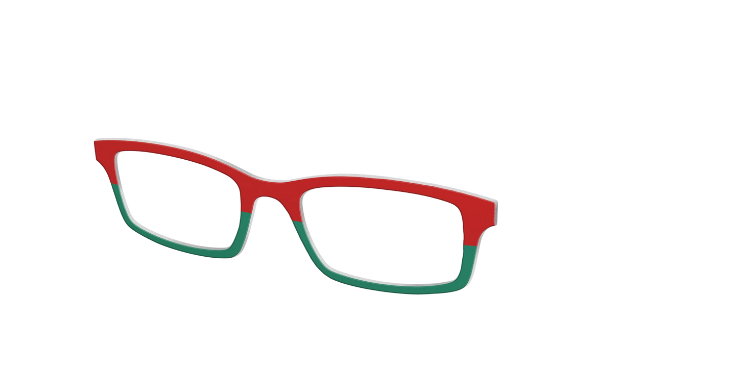 The Scarlet Red & Spruce Split