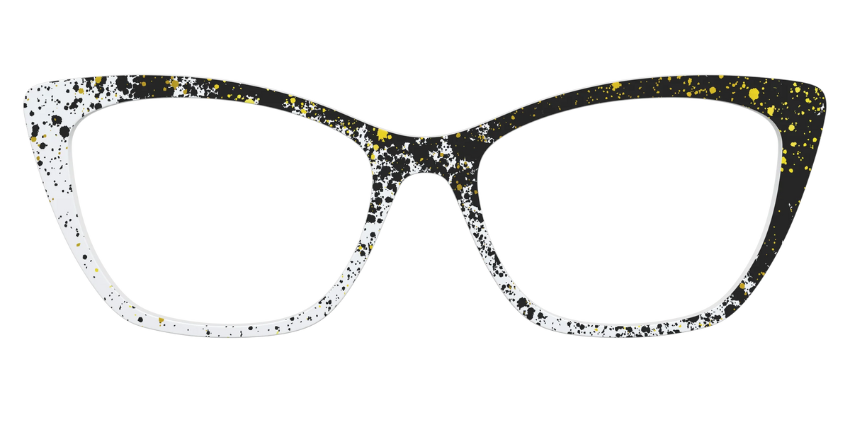 The Black & White Splatter