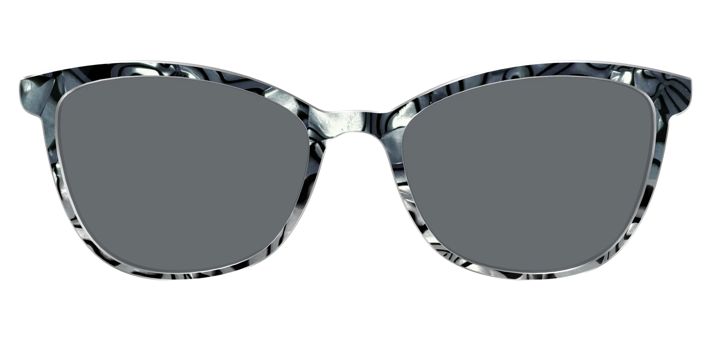 The Polarized Zebra Pearl Split Sun Top