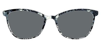 The Polarized Zebra Pearl Split Sun Top