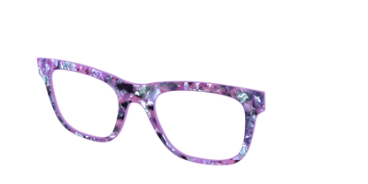 The Sunset Hibiscus Pearl Tortoise