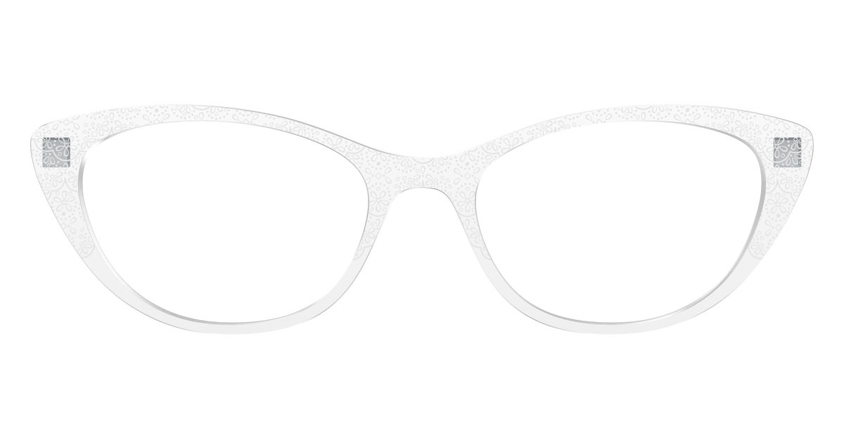 The White Eyelet Crystal