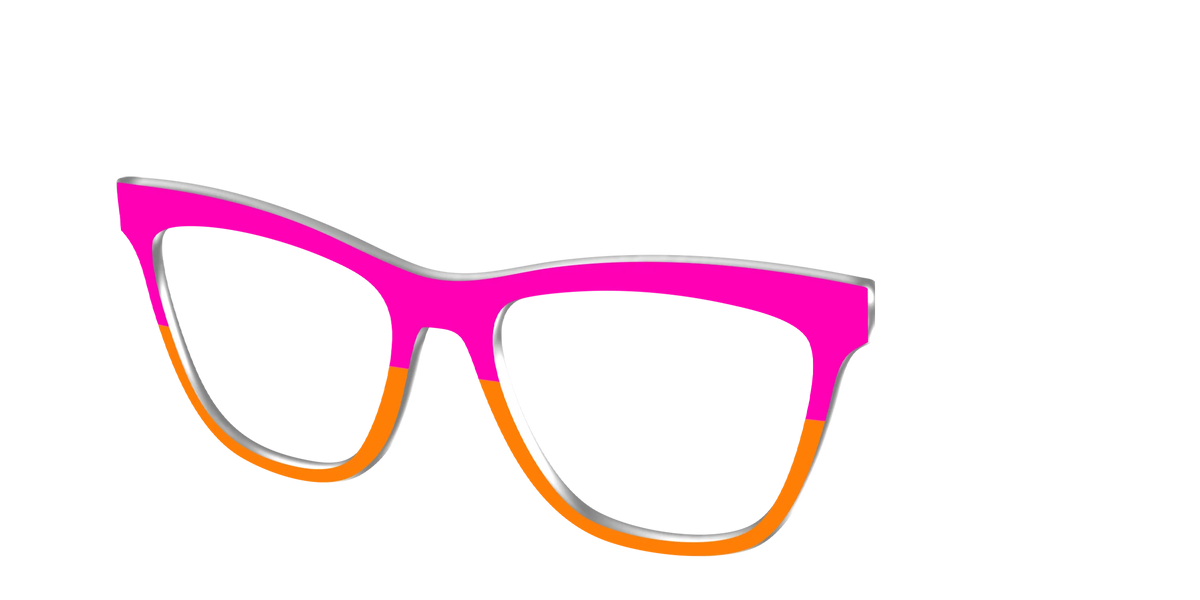 The Cerise and Tangerine Split