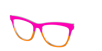 The Cerise and Tangerine Split