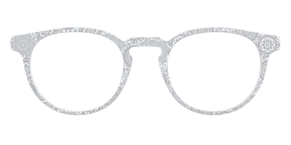 The Pale Gray Medallion Lace