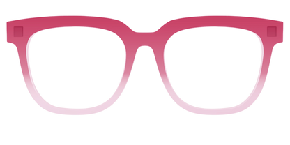 The Flamingo to Blush Gradient Crystal