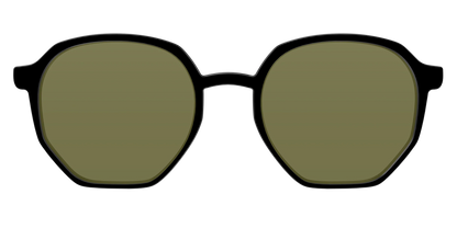 The Black with Green Racquet Sport Lens