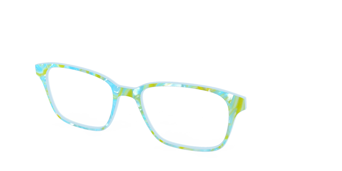 The Blue Lemonade Pearl Marble