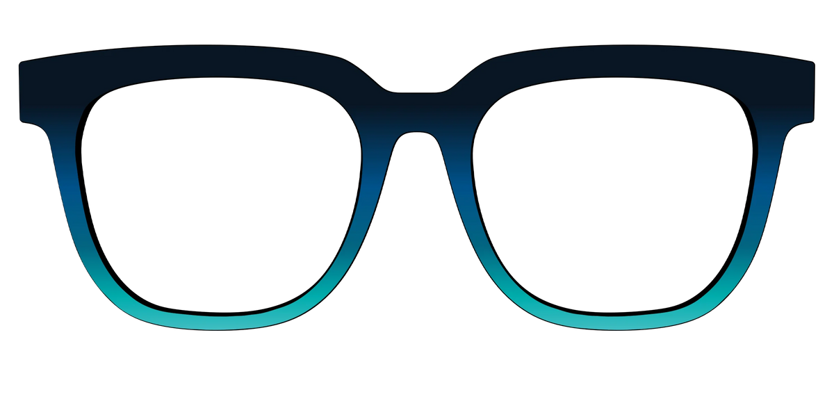 The Royal Blue to Seafoam Gradient