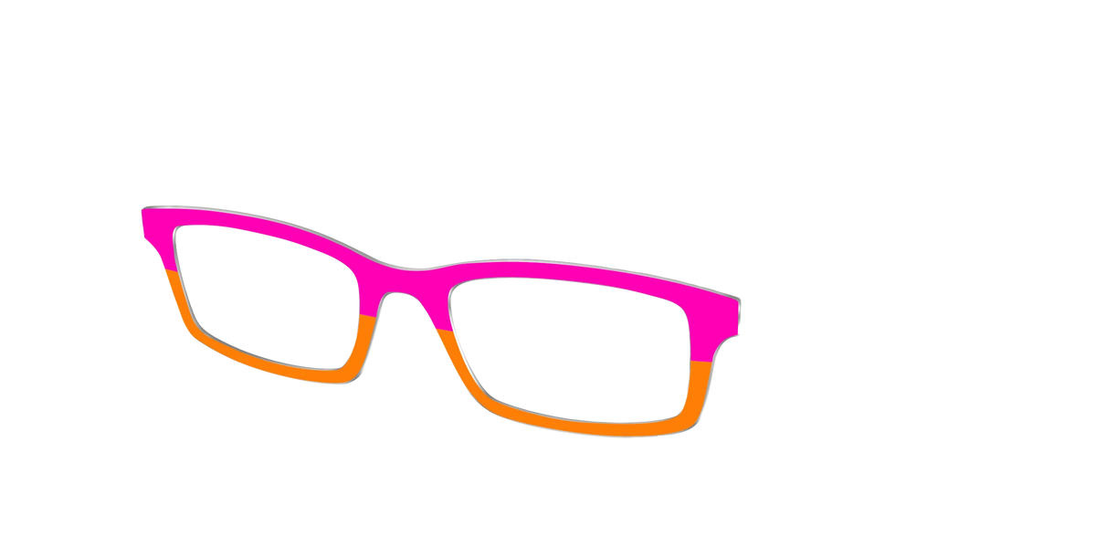 The Cerise and Tangerine Split
