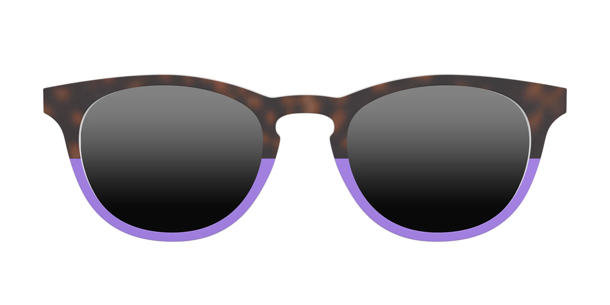 The Polarized Purple Tortoise Sun Top