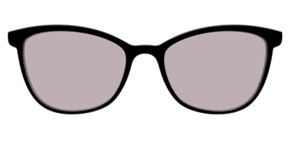 The Black with Gray Gaming Lens