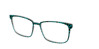 The Teal Leopard