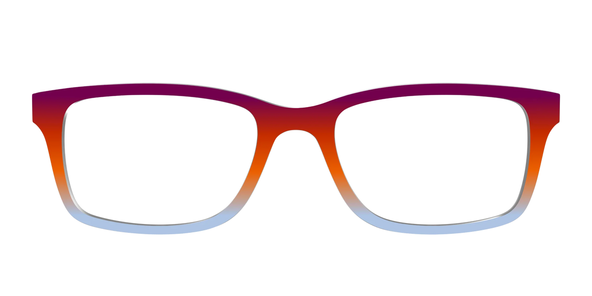 The Raspberry to Periwinkle Gradient