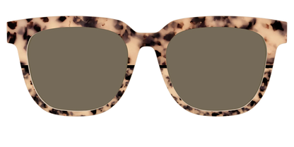 The Polarized Bisque Tortoise Split Sun Top