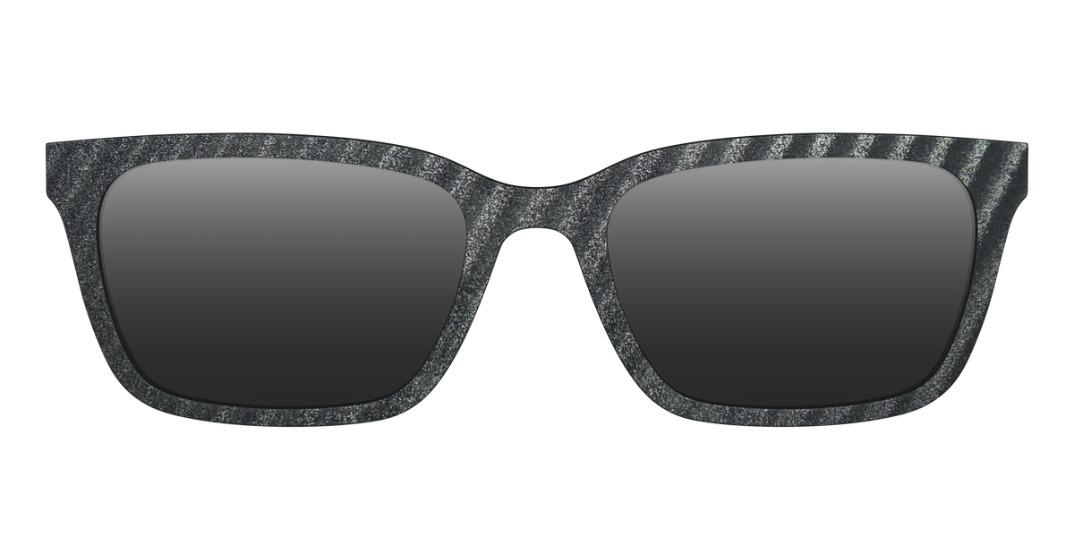 The Polarized Obsidian Stripe Sun Top