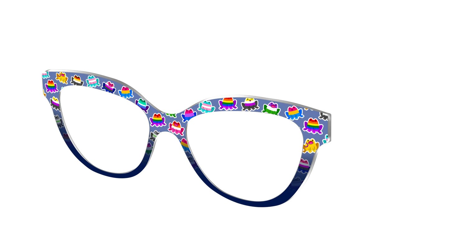 The Hoppy Pride Stickers