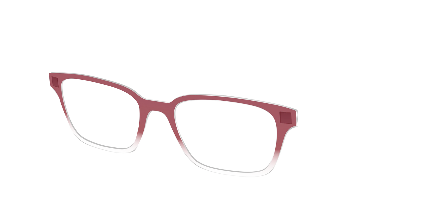 The Burgundy Gradient Crystal